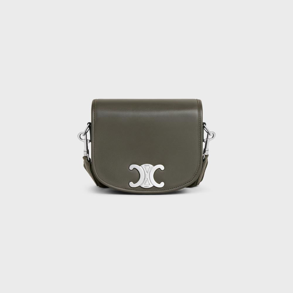 CELINE Women TRIOMPHE SMALL MODEL BAG WITH STRAP IN SOFT NATURAL CALFSKIN [31DA] 117883GAO.31DA