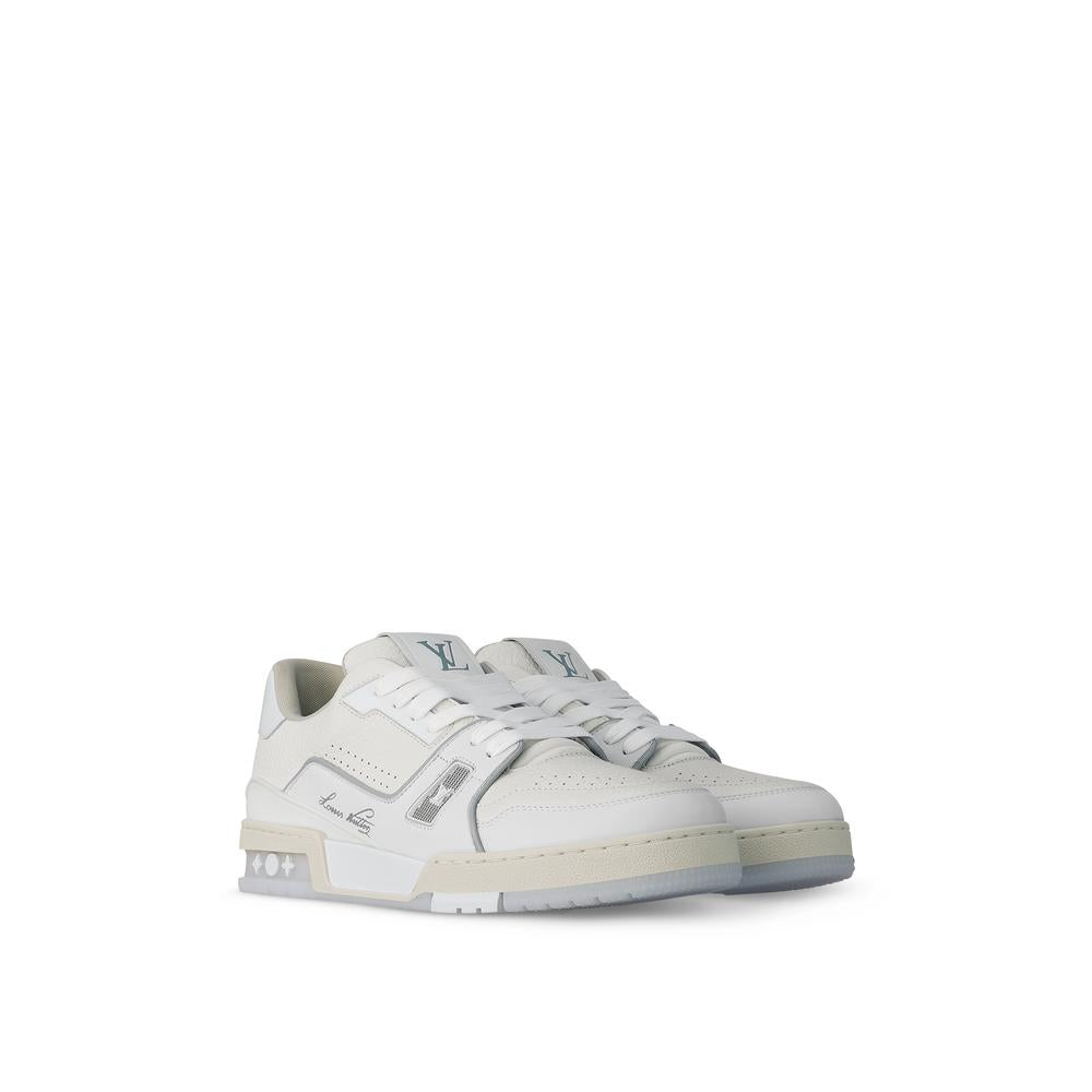 Louis Vuitton Men LV Trainer Sneaker White 1A8WAX