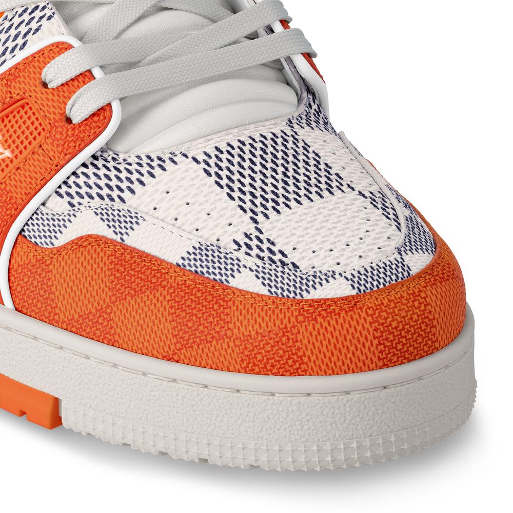 Louis Vuitton Men Sneaker LV Trainer Orange 1AC56P