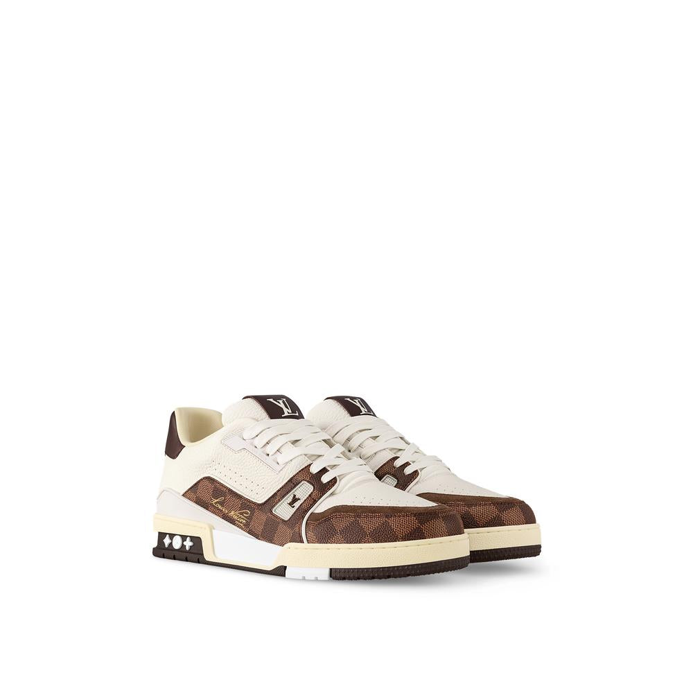 Louis Vuitton Men Sneaker LV Trainer Mocha Brown 1ACV5R