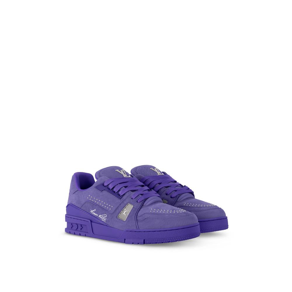 Louis Vuitton Men LV Trainer Sneaker Purple 1ADHAL