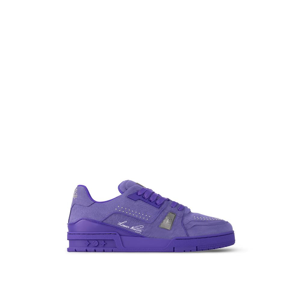 Louis Vuitton Men LV Trainer Sneaker Purple 1ADHAL