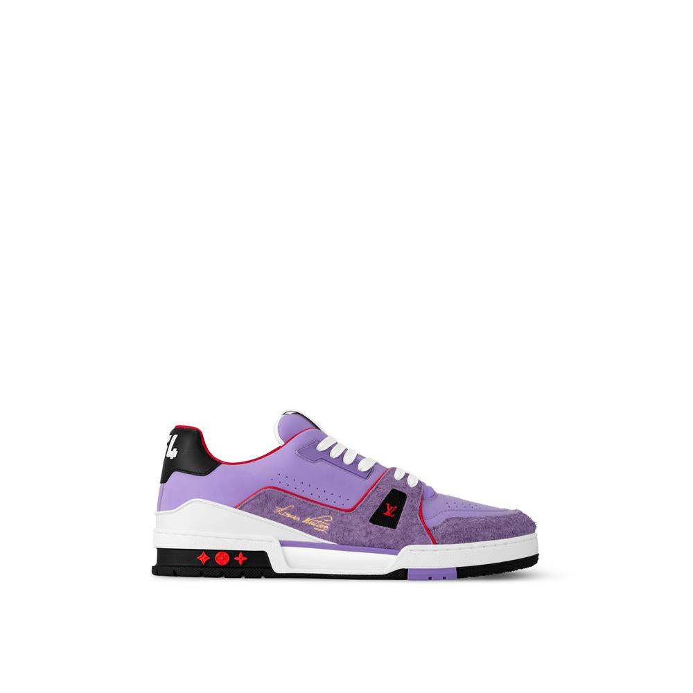 Louis Vuitton Men LV Trainer Sneaker Purple 1ADHU7