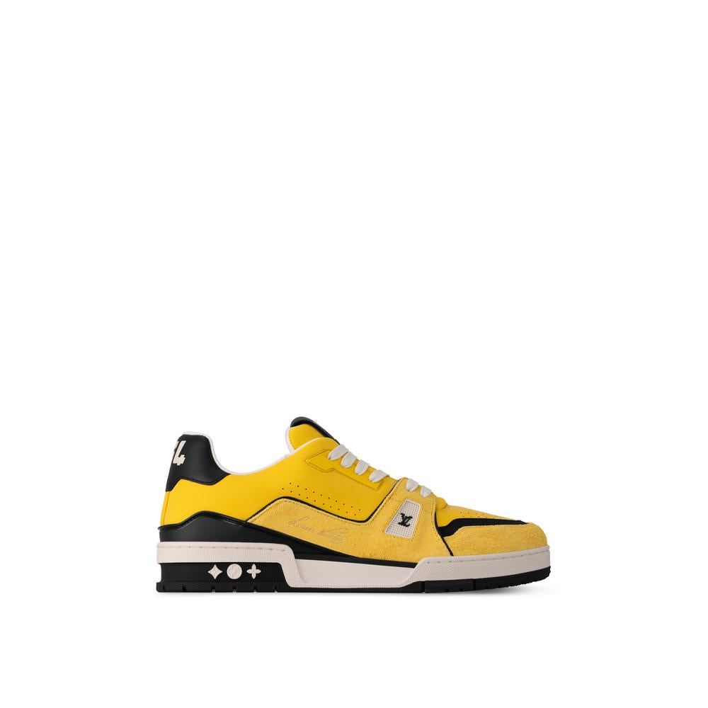 Louis Vuitton Men LV Trainer Sneaker YELLOW 1ADHVB