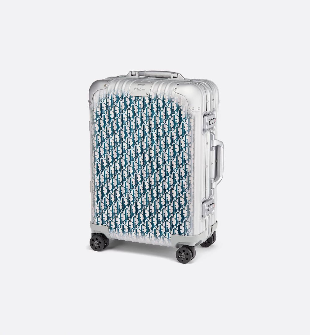 DIOR Unisex AND RIMOWA cabin suitcase blue gradient 1DRTR002YWZ_H570