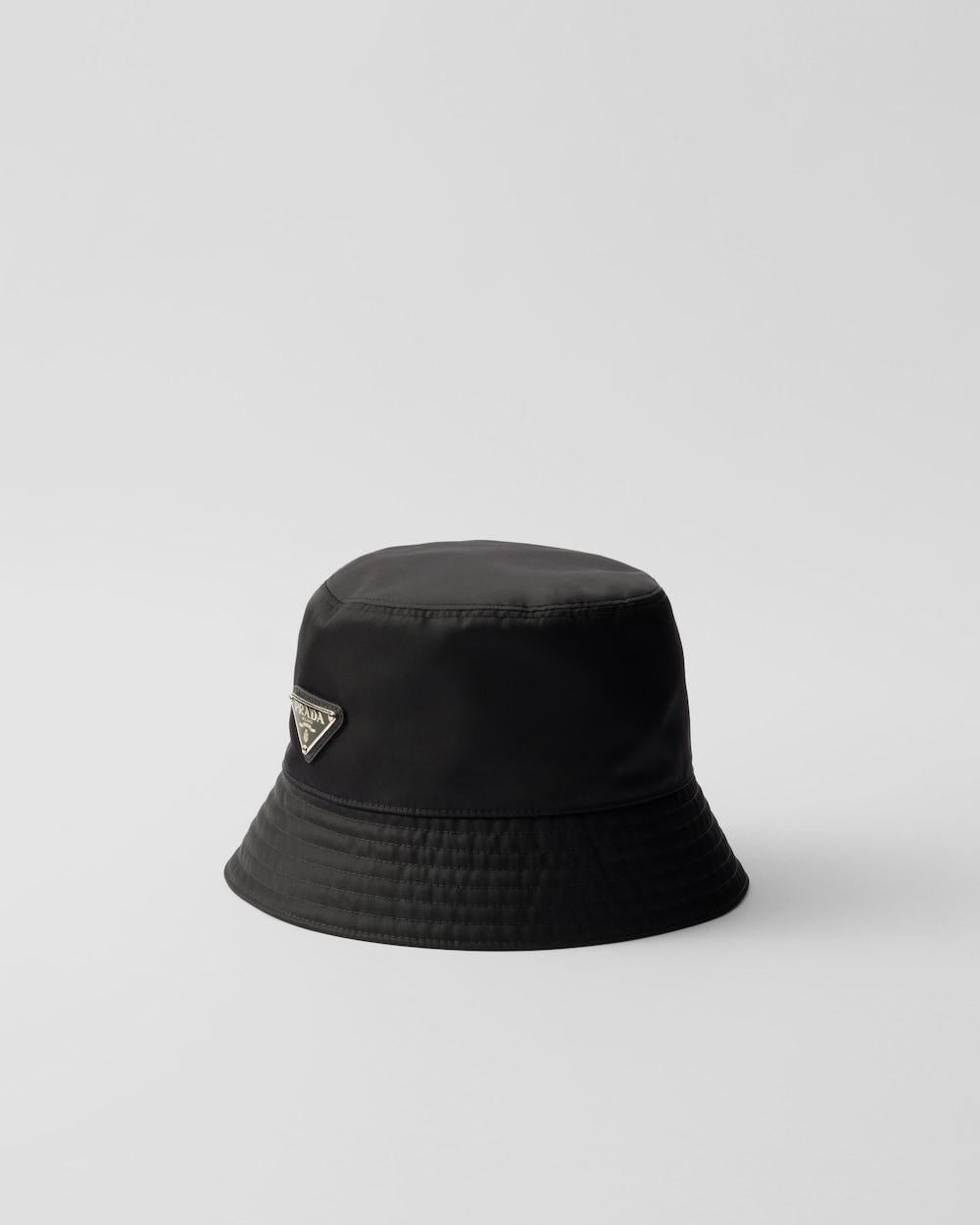 PRADA Women Re-Nylon bucket hat Black 1HC137_2DMI_F0002