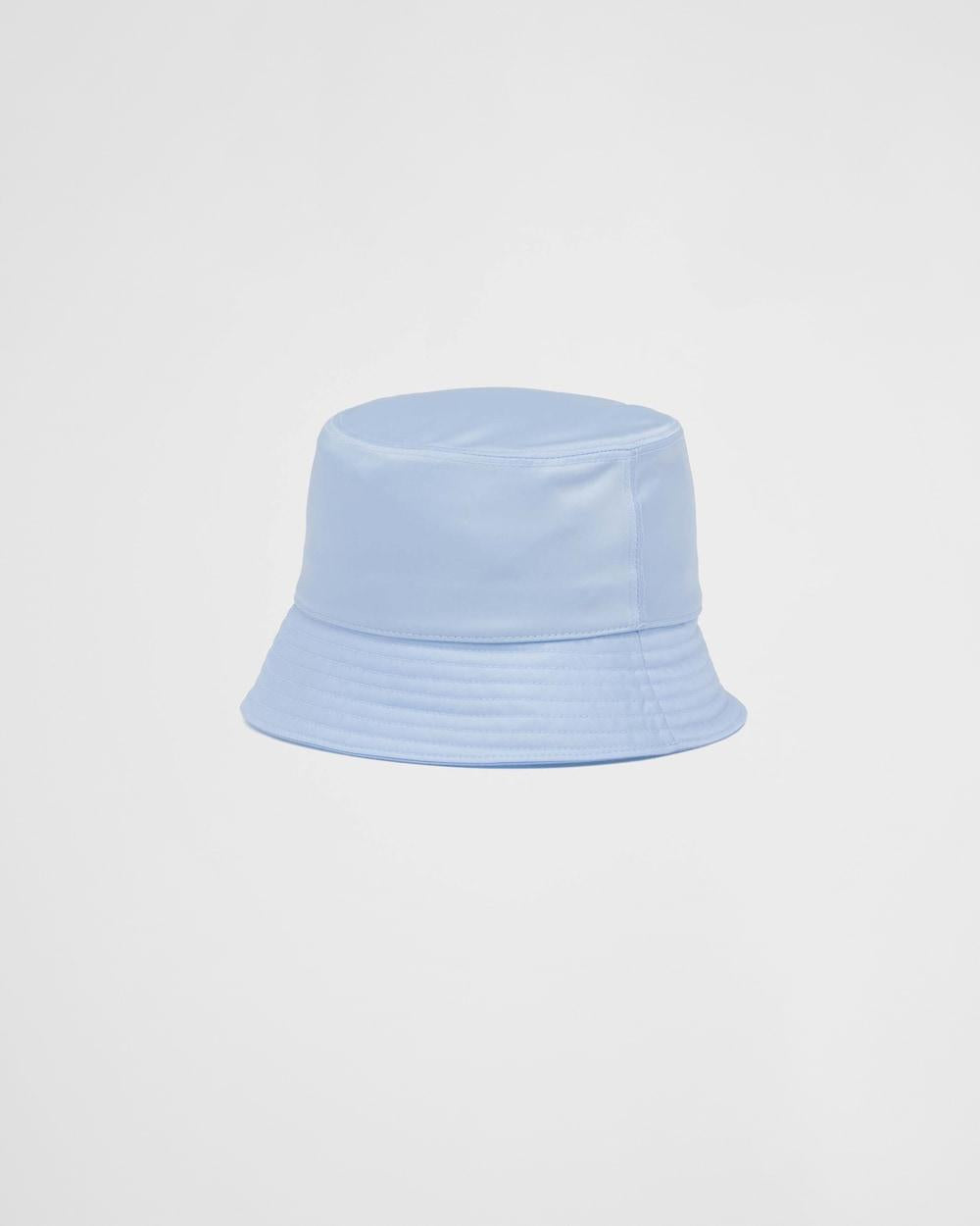 PRADA Women Re-Nylon bucket hat Light Blue 1HC137_2DMI_F0076