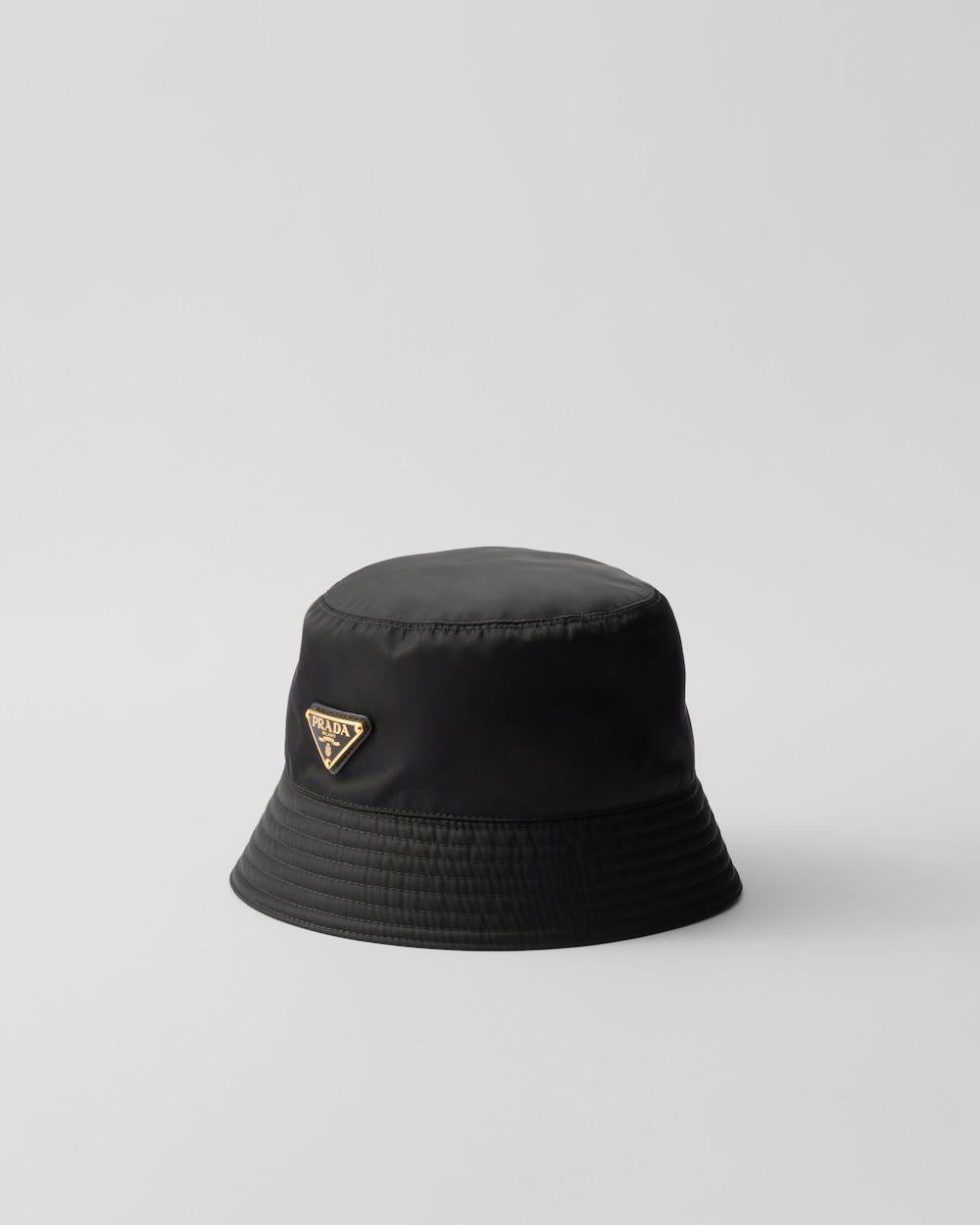 PRADA Women Re-Nylon bucket hat Black 1HC137_2DMI_F0632