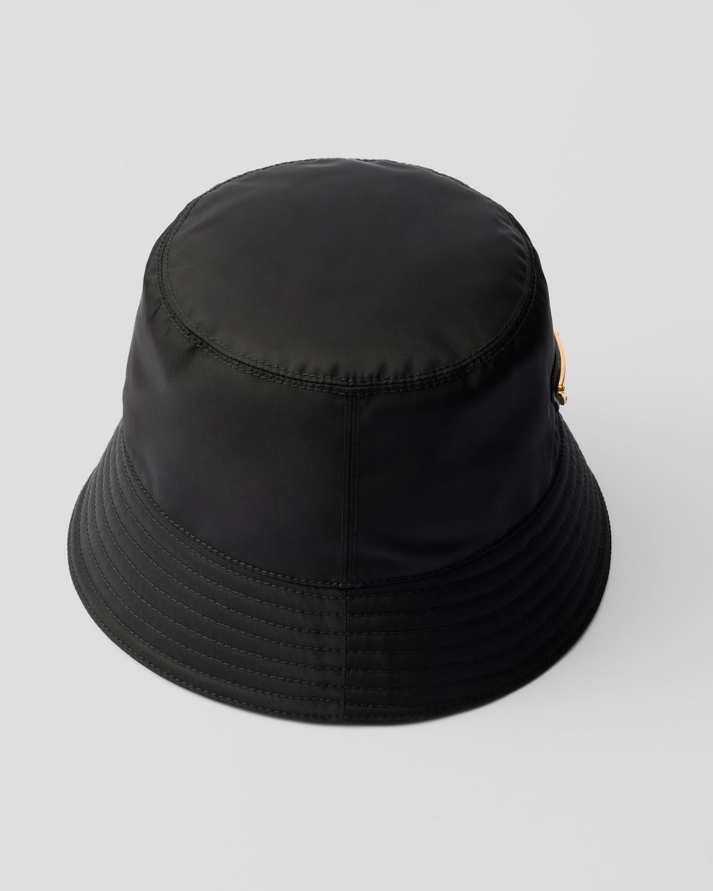 PRADA Women Re-Nylon bucket hat Black 1HC137_2DMI_F0632