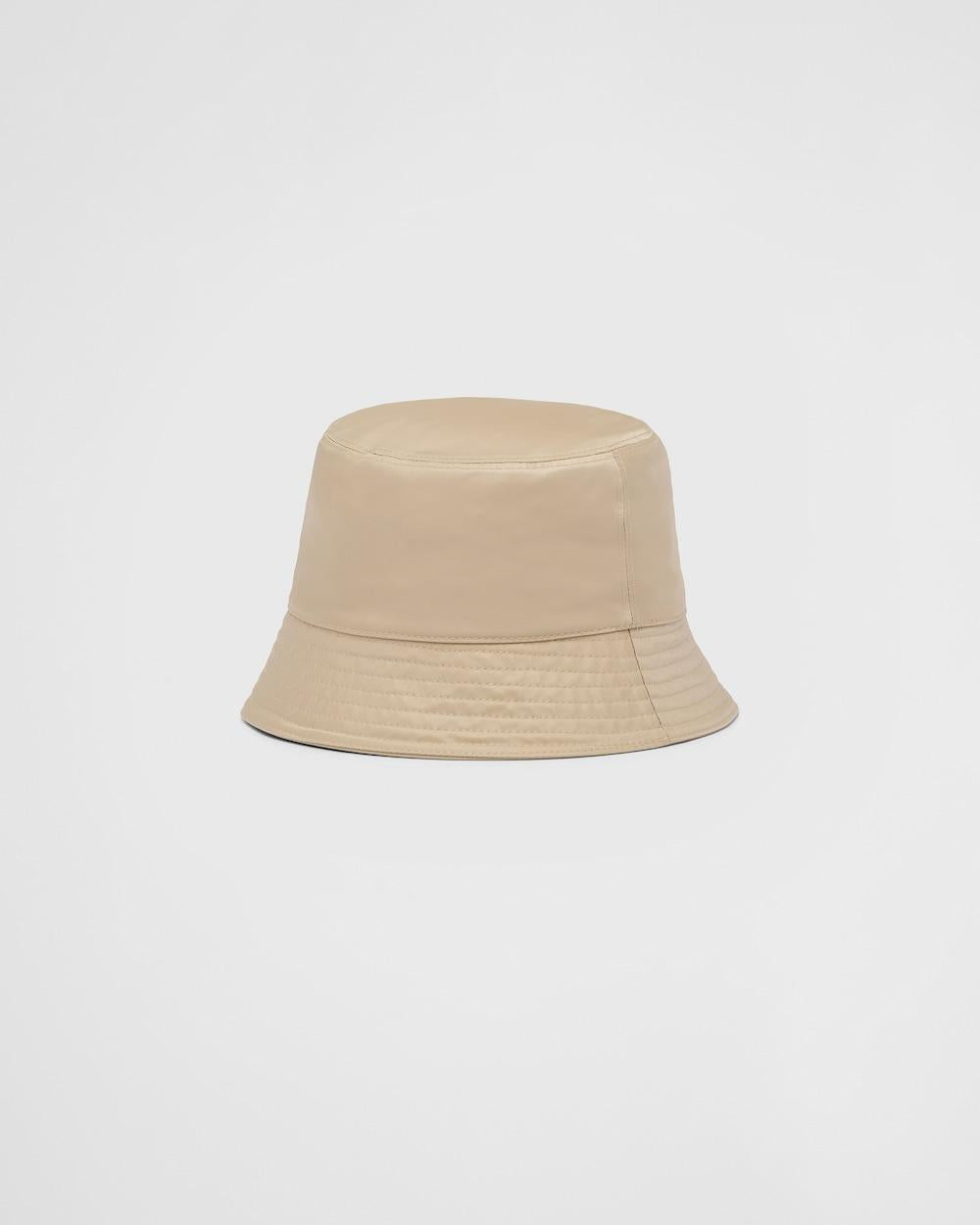 PRADA Women Re-Nylon bucket hat Desert Beige 1HC137_2DMI_F0F24