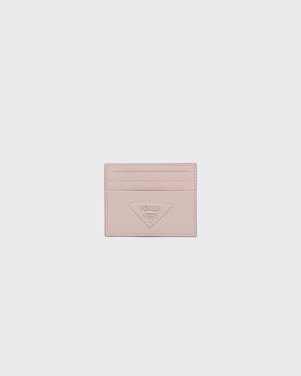 PRADA Women Leather card holder Water Lily 1MC025_2BBE_F0NZ2