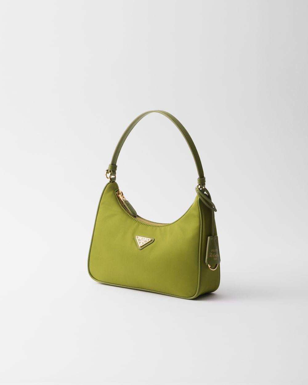 PRADA Women Prada Re-Edition 2005 Re-Nylon and Saffiano mini bag Ivy Green 1N204M_R064_F0QEY