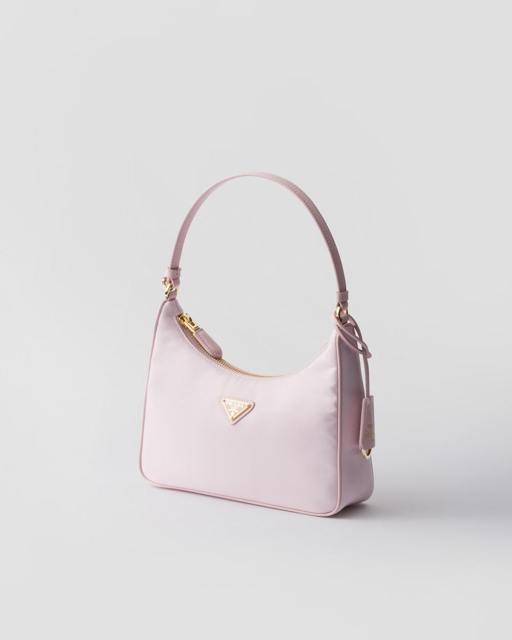 PRADA Women Prada Re-Edition 2005 Re-Nylon and Saffiano mini bag Alabaster 1N204M_R064_F0WZT