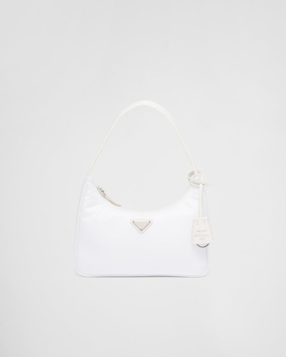 PRADA Women Re-Nylon Prada Re-Edition 2000 mini-bag White 1NE515_RDH0_F0009