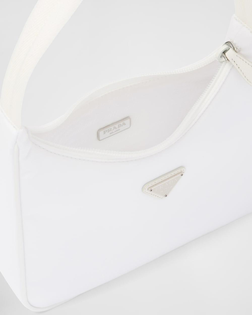 PRADA Women Re-Nylon Prada Re-Edition 2000 mini-bag White 1NE515_RDH0_F0009