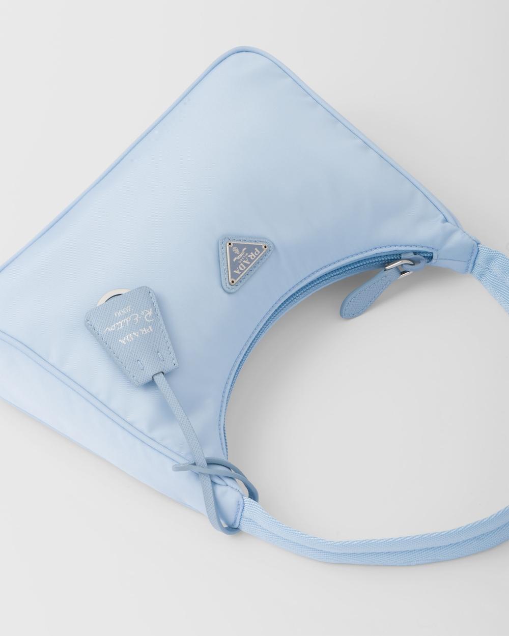 PRADA Women Re-Nylon Prada Re-Edition 2000 mini-bag Light Blue 1NE515_RDH0_F0076