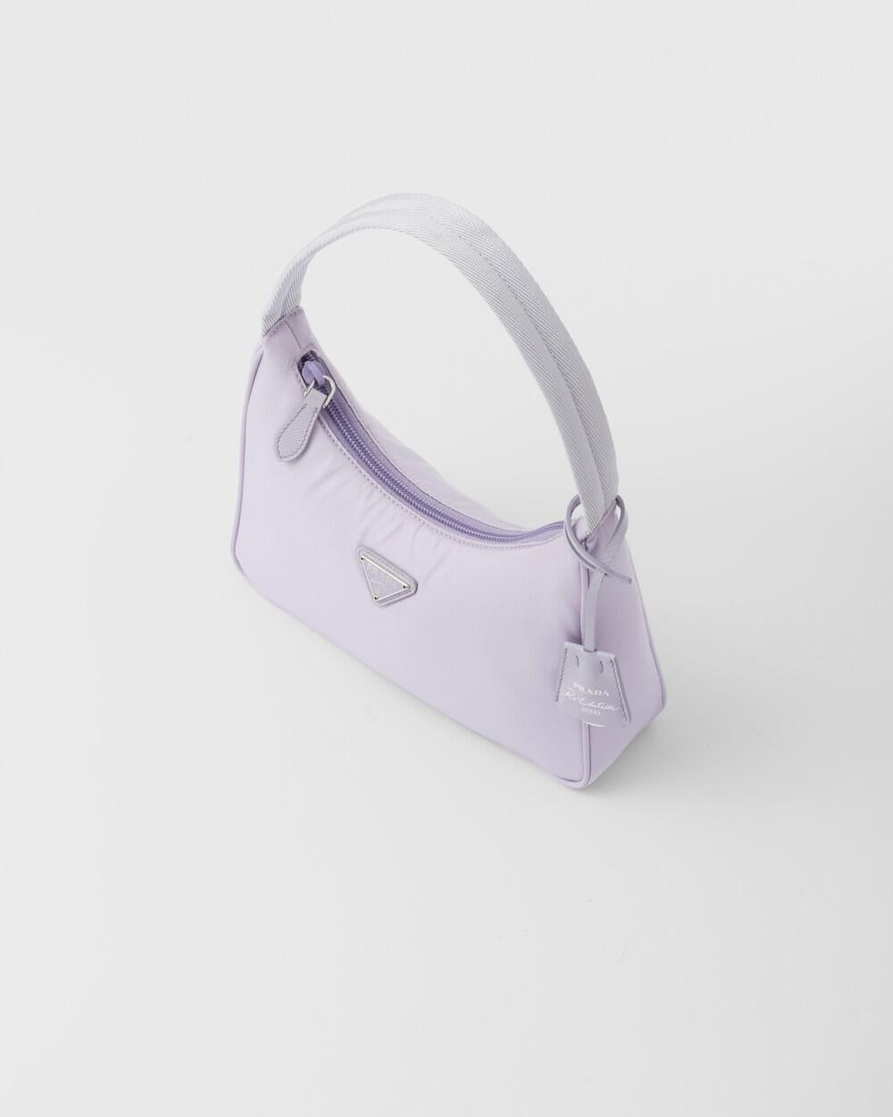 PRADA Women Re-Nylon Prada Re-Edition 2000 mini-bag Wisteria 1NE515_RDH0_F0230