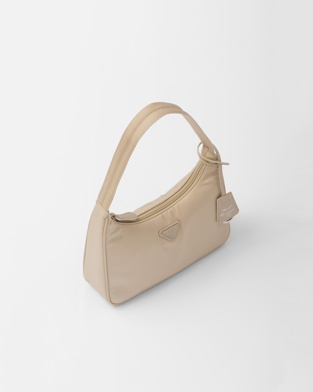 PRADA Women Re-Nylon Prada Re-Edition 2000 mini-bag Desert Beige 1NE515_RDH0_F0F24