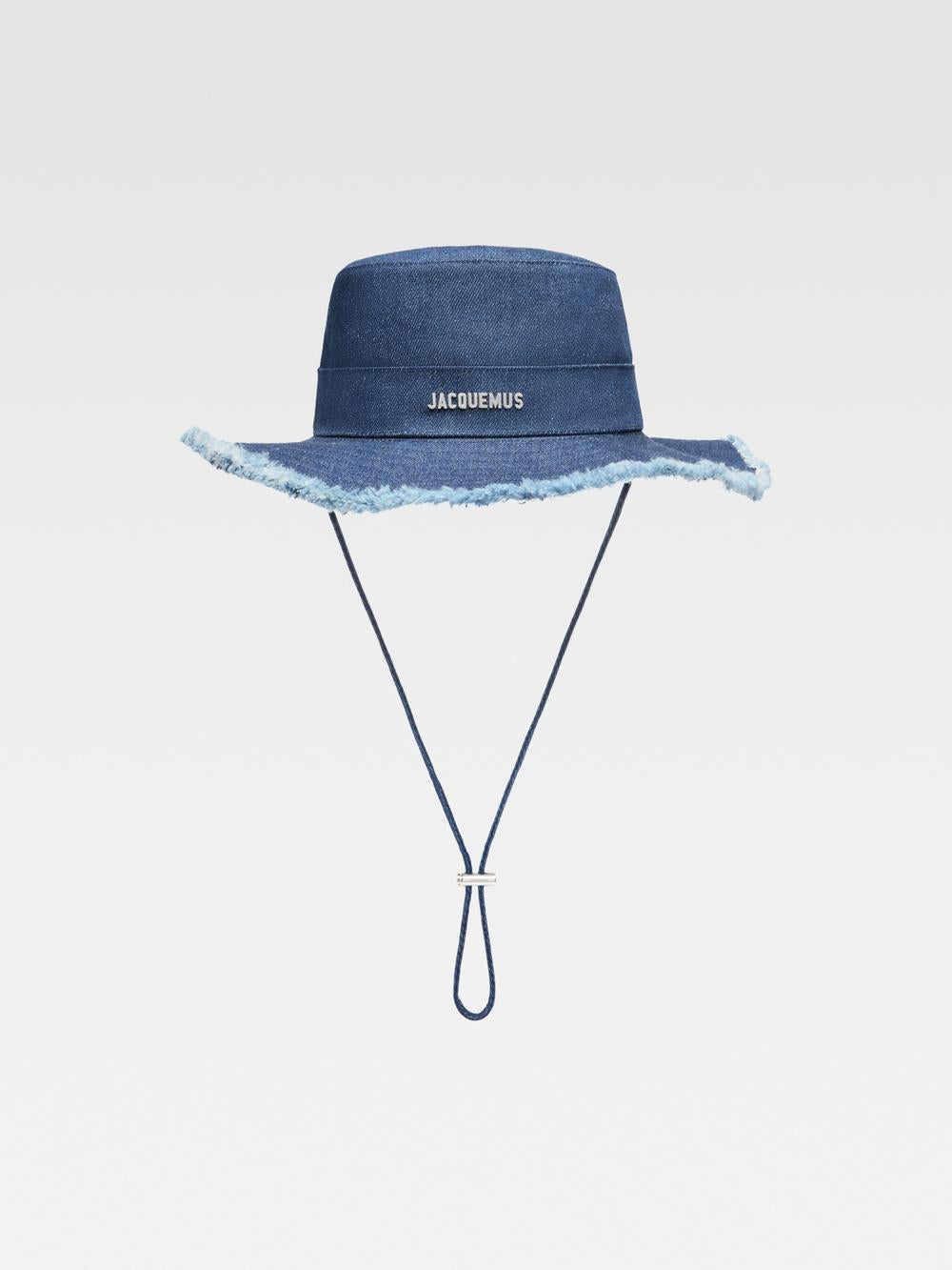 JACQUEMUS Men The Artichaut bucket hat Navy / Stripes 213AC002-1513-38F