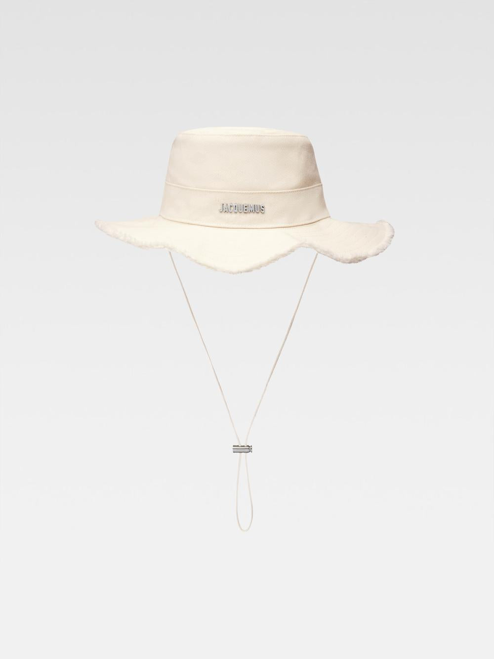 JACQUEMUS Men The Artichaut bucket hat Off-White 213AC002-5001-110