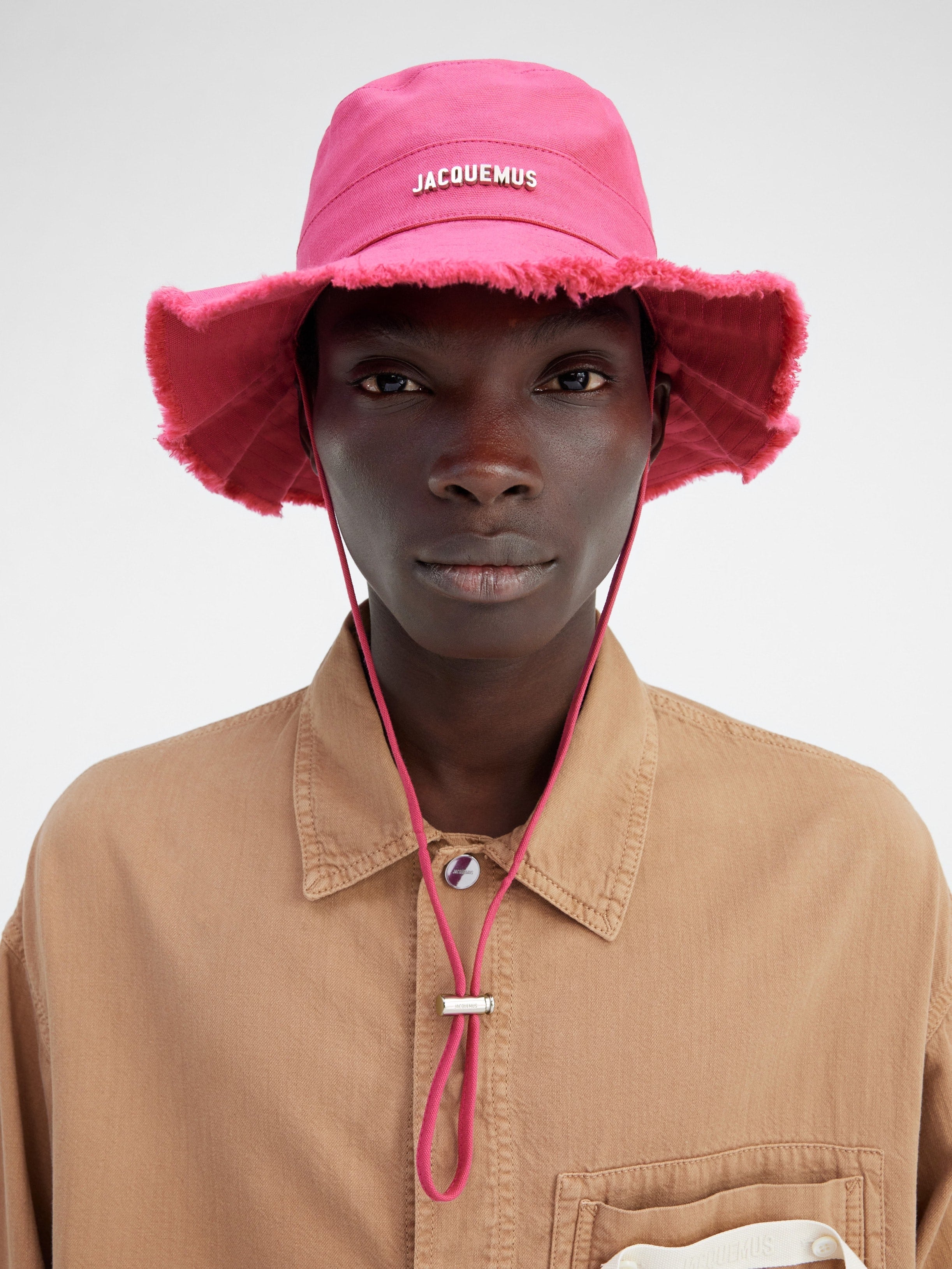 JACQUEMUS Women The Artichaut bucket hat Pink 213AC002-5001-430