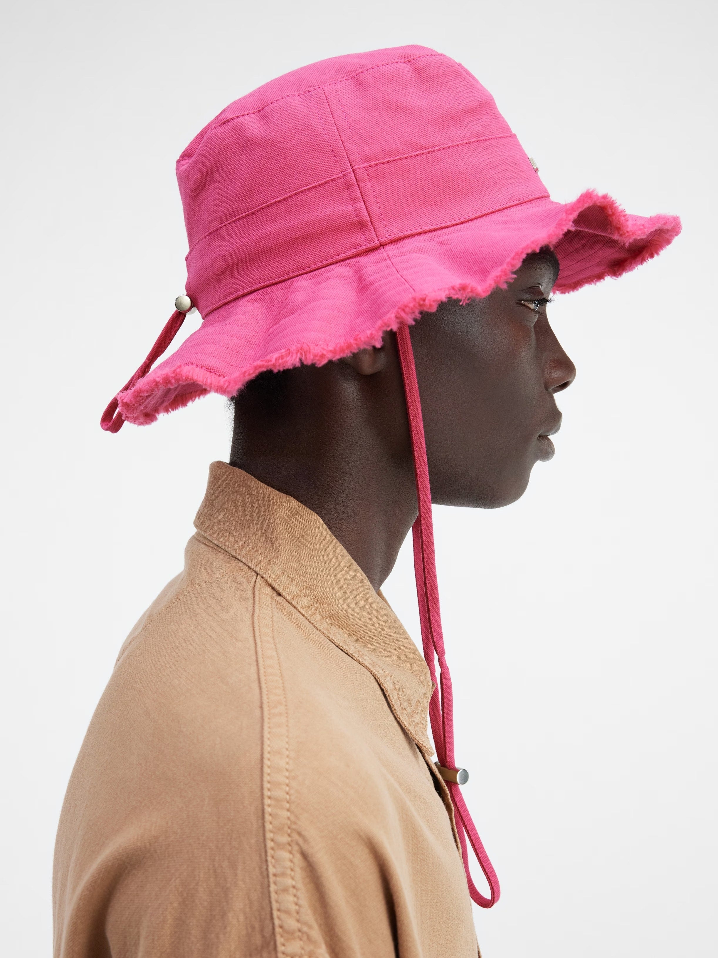 JACQUEMUS Women The Artichaut bucket hat Pink 213AC002-5001-430