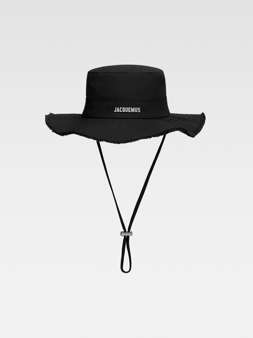 JACQUEMUS Women The Artichaut bucket hat Black 213AC002-5001-990