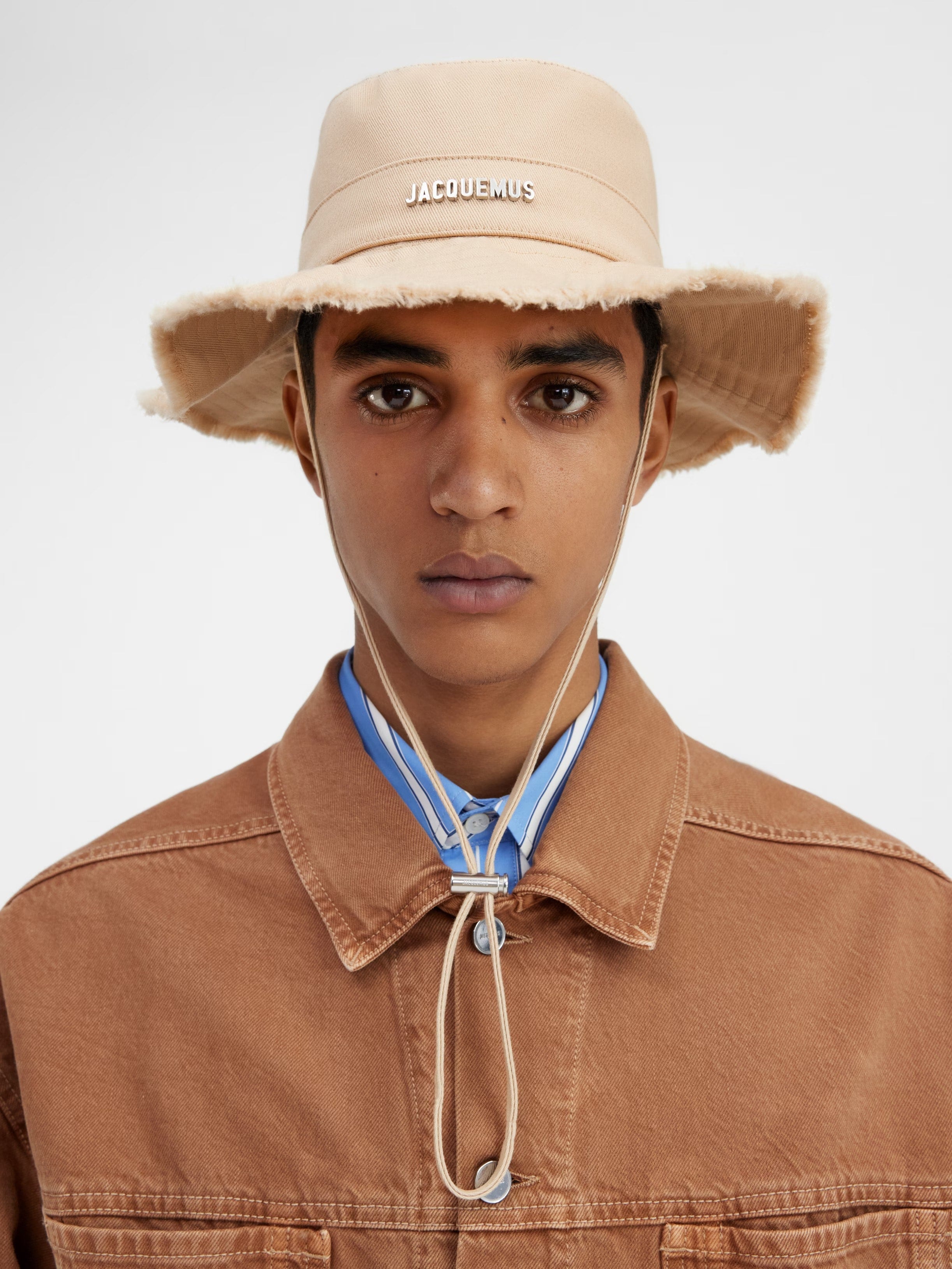 JACQUEMUS Women The Artichaut bucket hat Beige 213AC002-5010-150