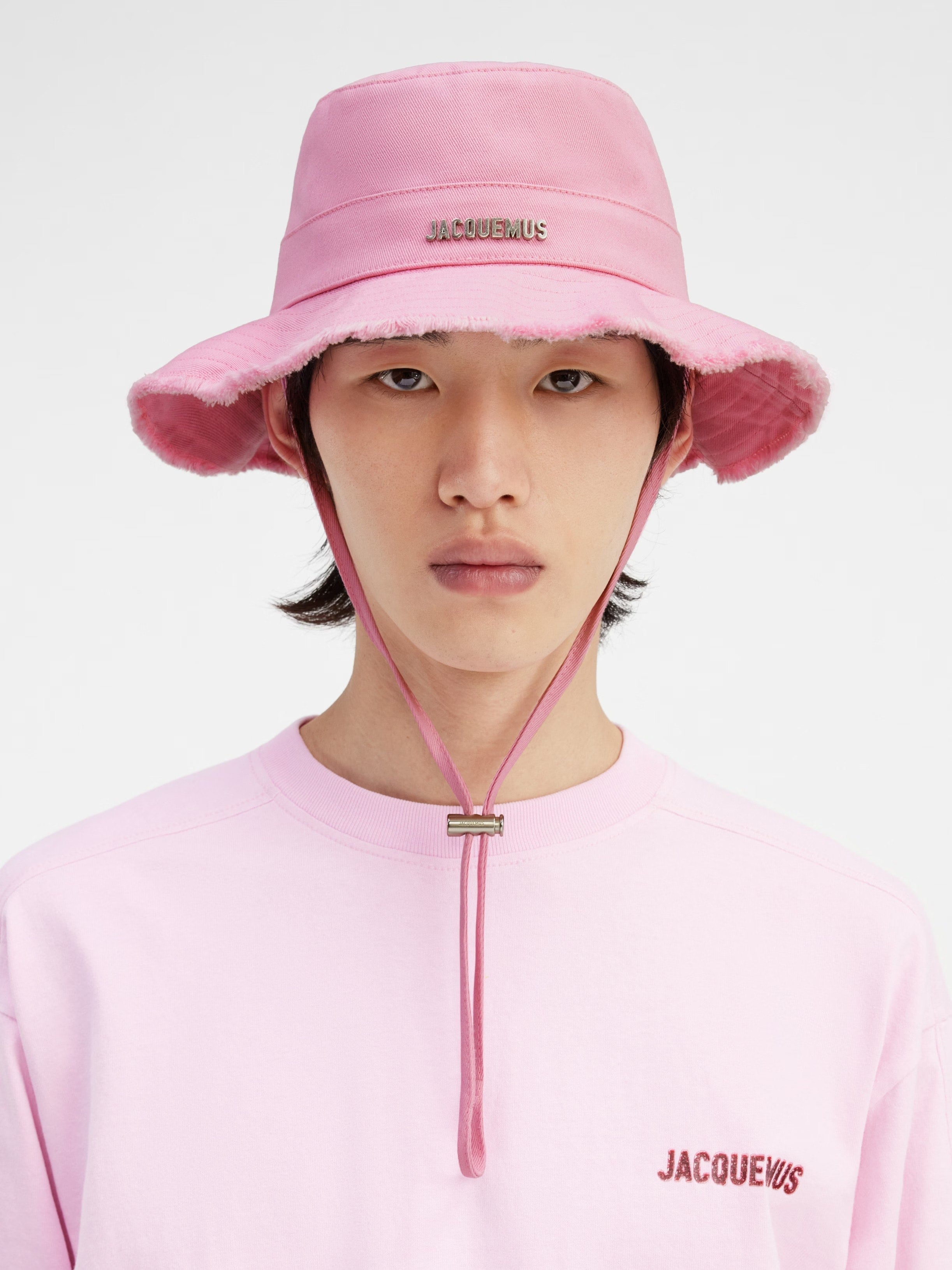 JACQUEMUS Women The Artichaut bucket hat Light Pink 213AC002-5010-410