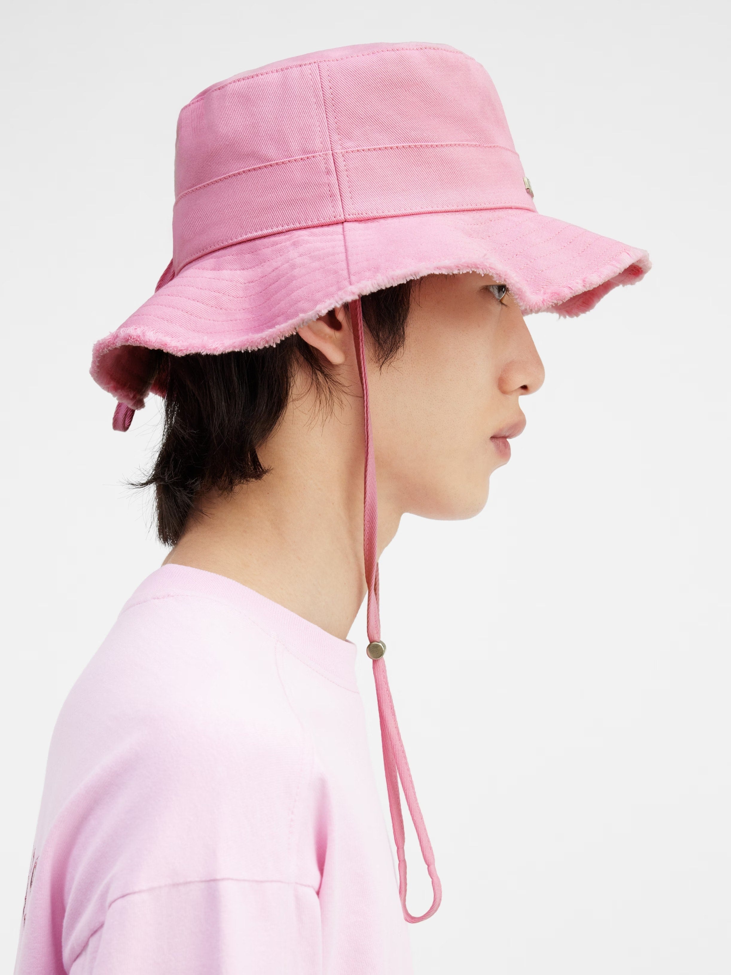 JACQUEMUS Women The Artichaut bucket hat Light Pink 213AC002-5010-410