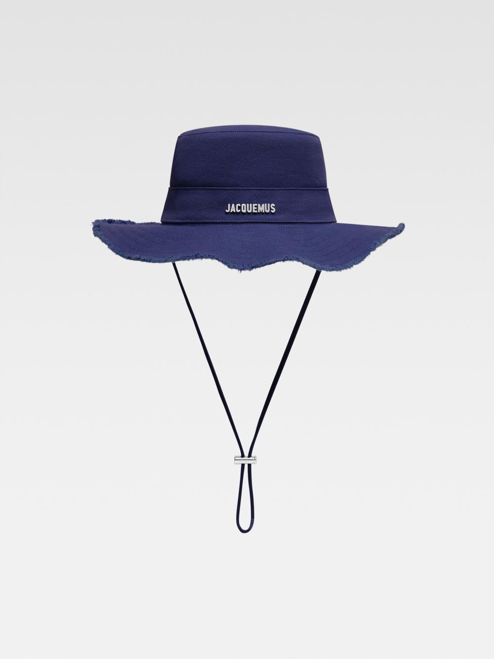 JACQUEMUS Men The Artichaut bucket hat Navy Blue 213AC002-5012-350