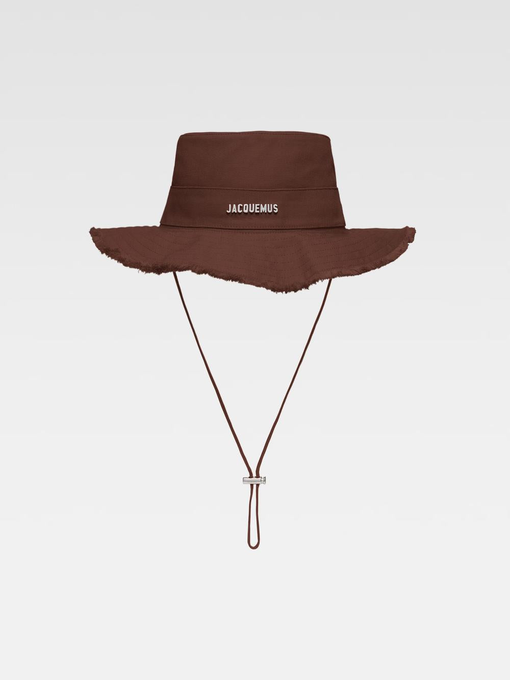 JACQUEMUS Men The Artichaut bucket hat Brown 213AC002-5035-850