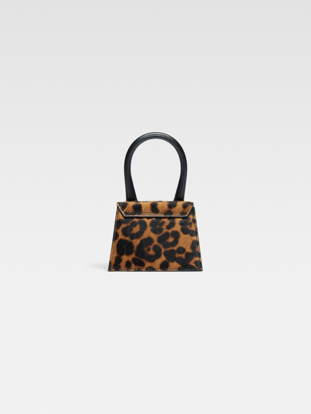 JACQUEMUS Women The Chiquito Print Leopard Brown 213BA001-3168-8BQ