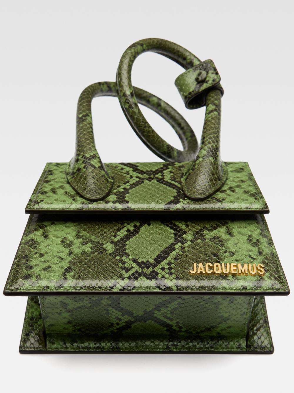 JACQUEMUS Women The knot Chiquito Green 213BA005-3198-550