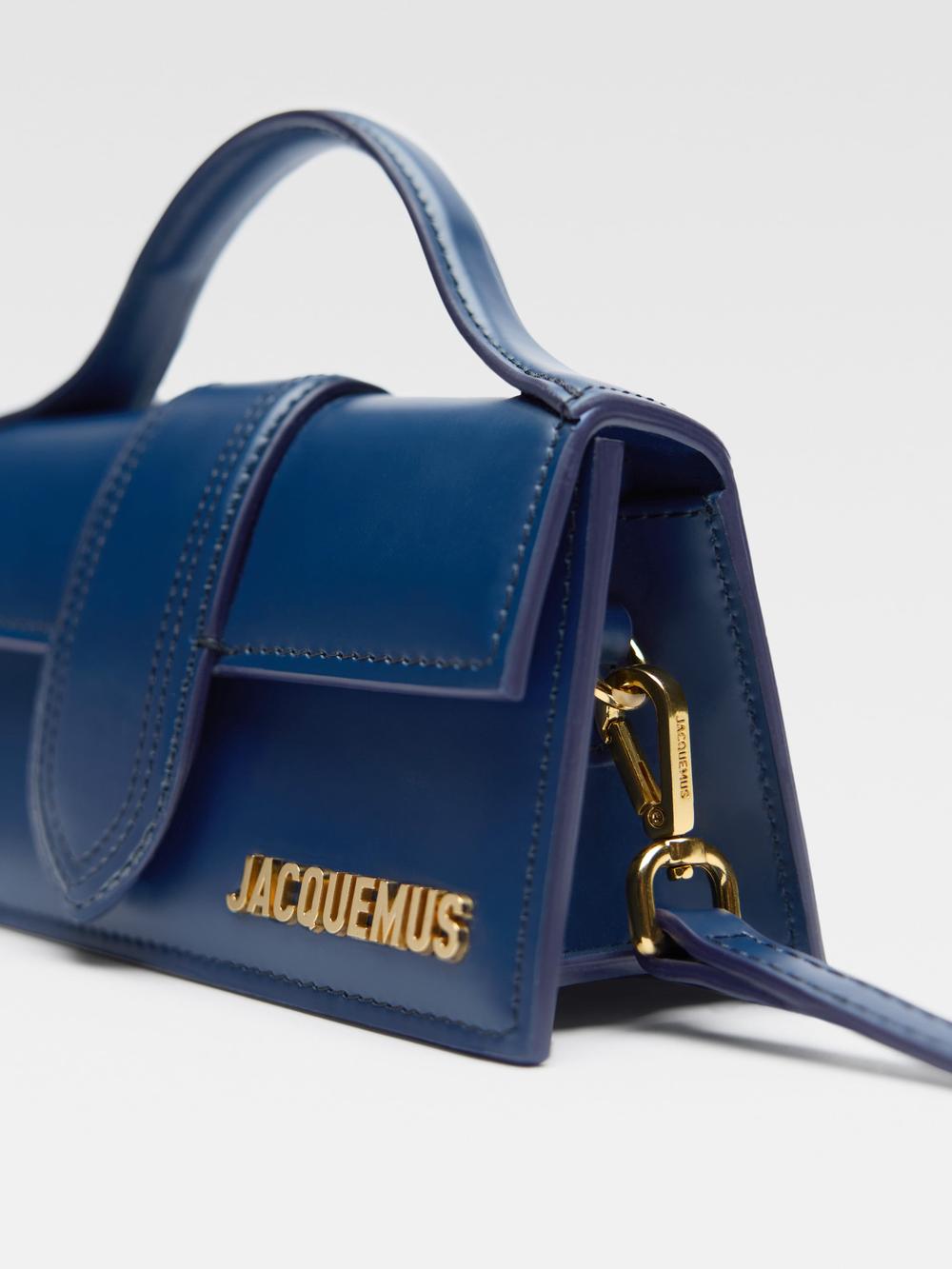 حذاء JACQUEMUS النسائي بامبينو باللون الأزرق الداكن 213BA006-3100-390