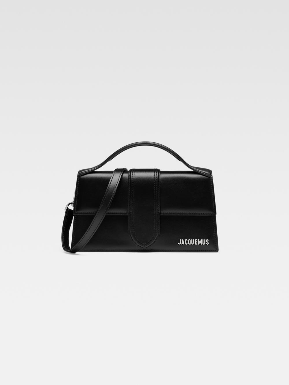 JACQUEMUS Women The large Bambino Black/Silver 213BA007-3000-99S