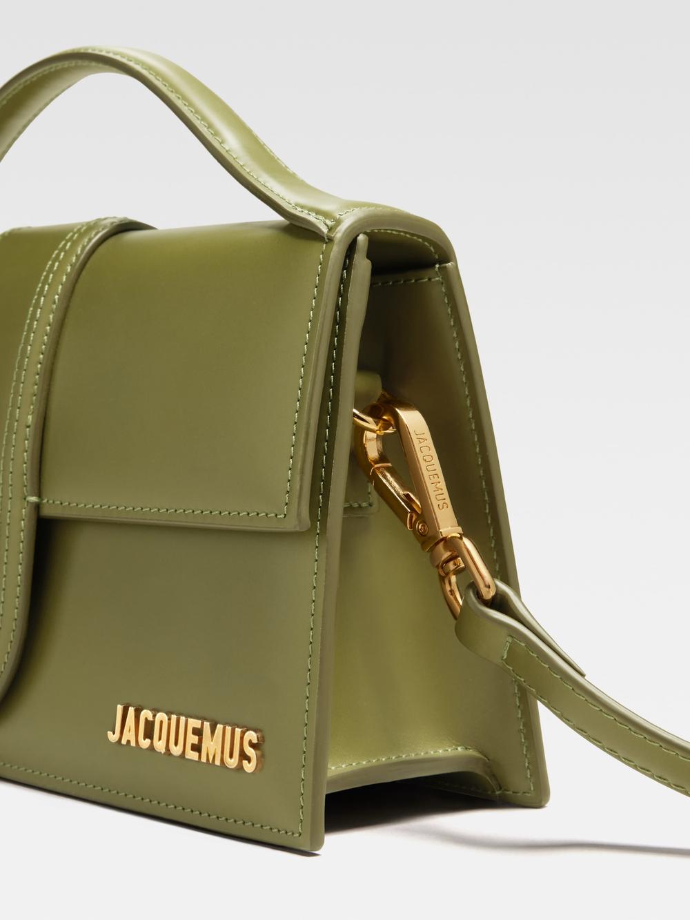 حذاء JACQUEMUS نسائي كبير الحجم بامبينو كاكي 213BA007-3100-560