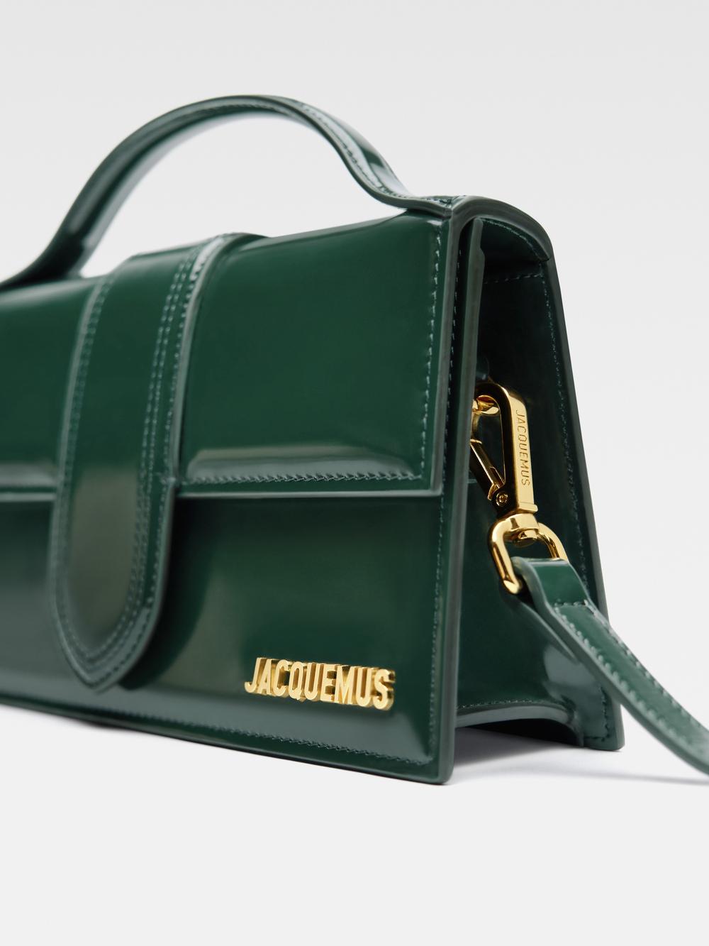 JACQUEMUS Women The large Bambino Dark Green 213BA007-3128-590