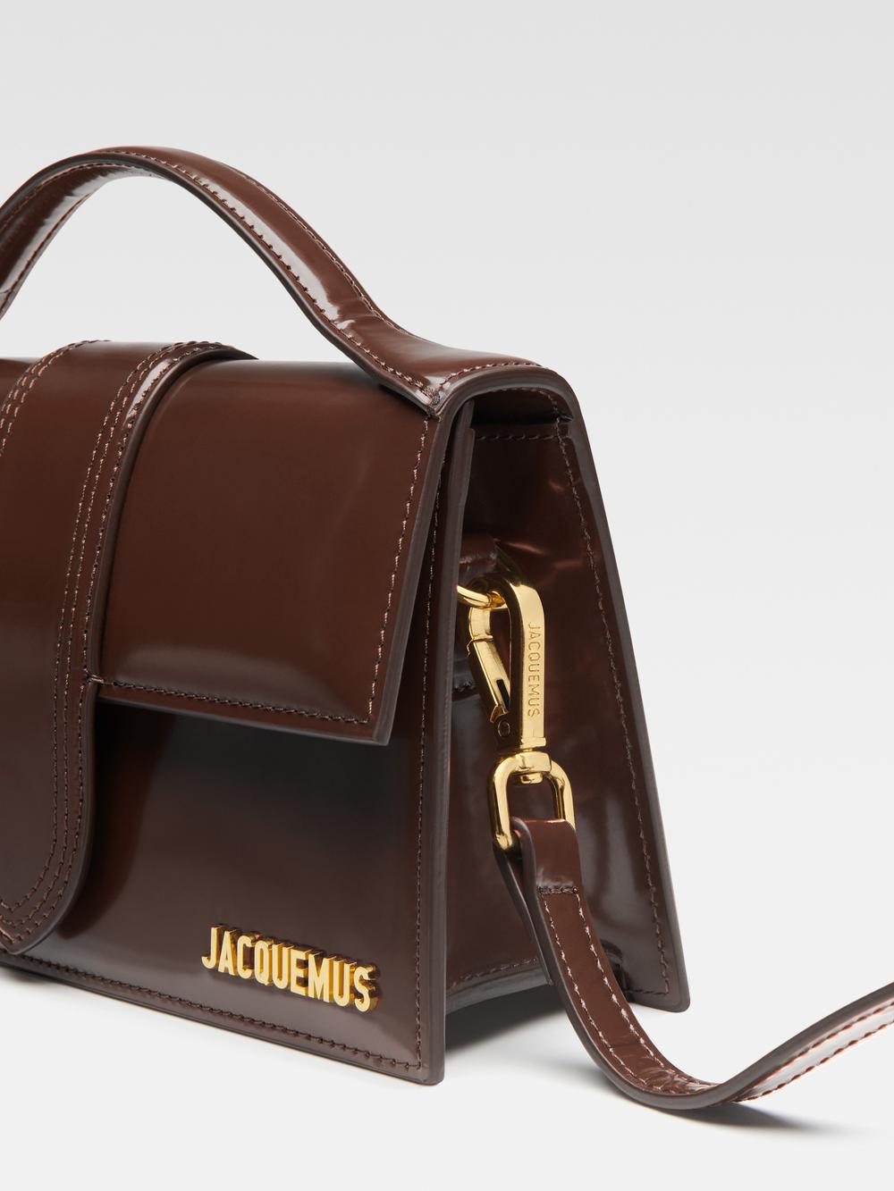 JACQUEMUS Women The large Bambino Midnight Brown 213BA007-3128-890