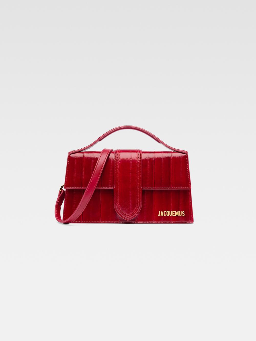 JACQUEMUS Women The large Bambino Dark Red 213BA007-3169-480