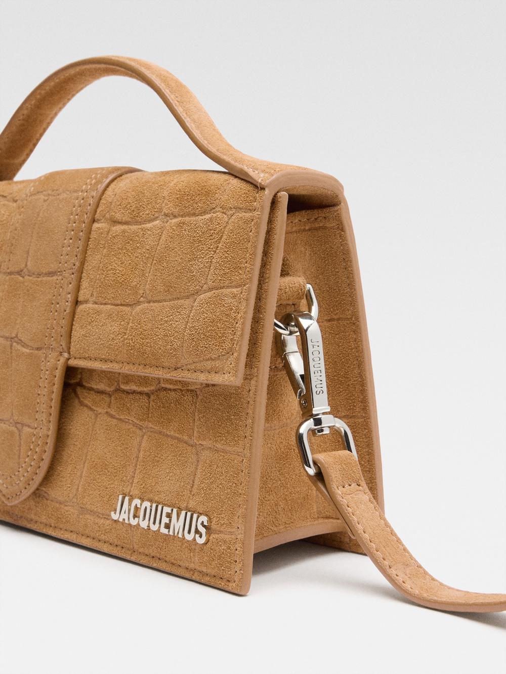 JACQUEMUS Women The large Bambino Camel 213BA007-3243-830