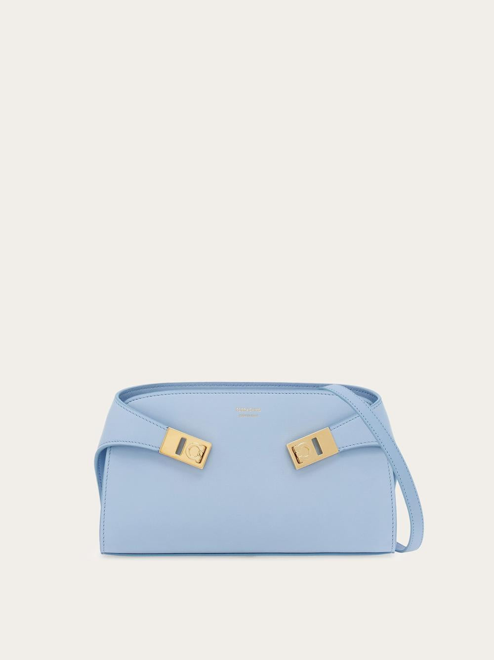 FERRAGAMO Women Mini Hug Shoulder Bag Sky blue 218964 774621