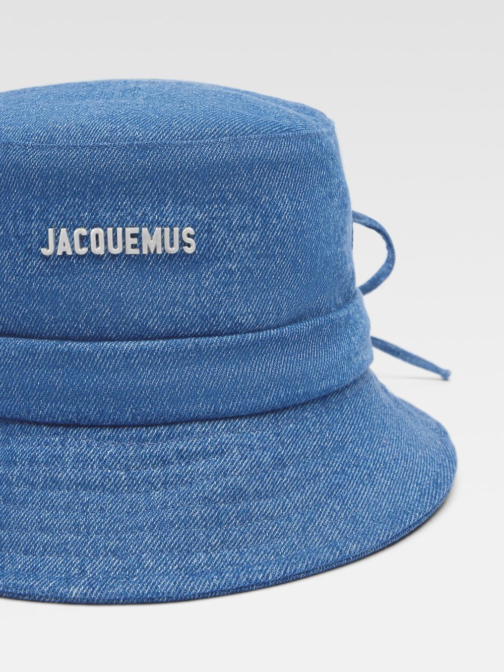 JACQUEMUS Women The Gadjo bucket hat Blue 223AC001-3176-330