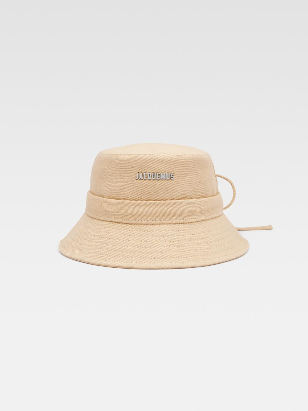 JACQUEMUS Women The Gadjo bucket hat Beige 223AC001-5010-150