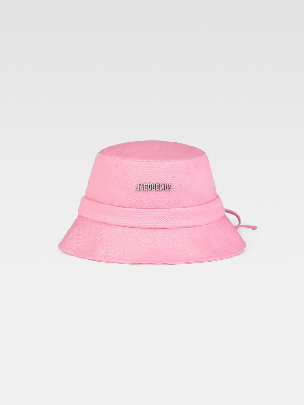 JACQUEMUS Women The Gadjo bucket hat Light Pink 223AC001-5010-410