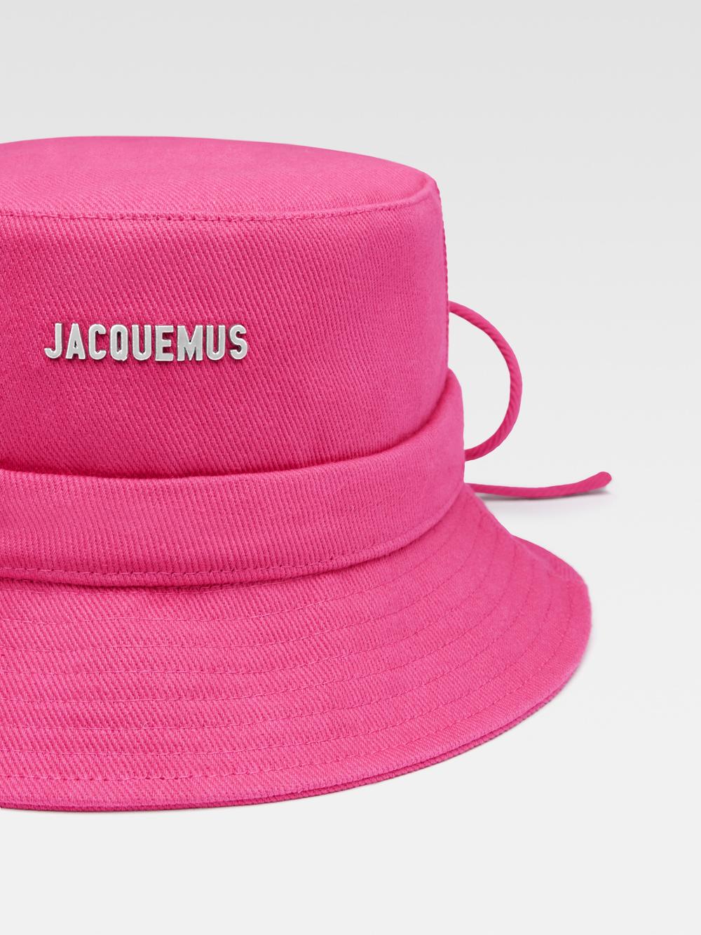 JACQUEMUS Women The Gadjo bucket hat Pink 223AC001-5012-430