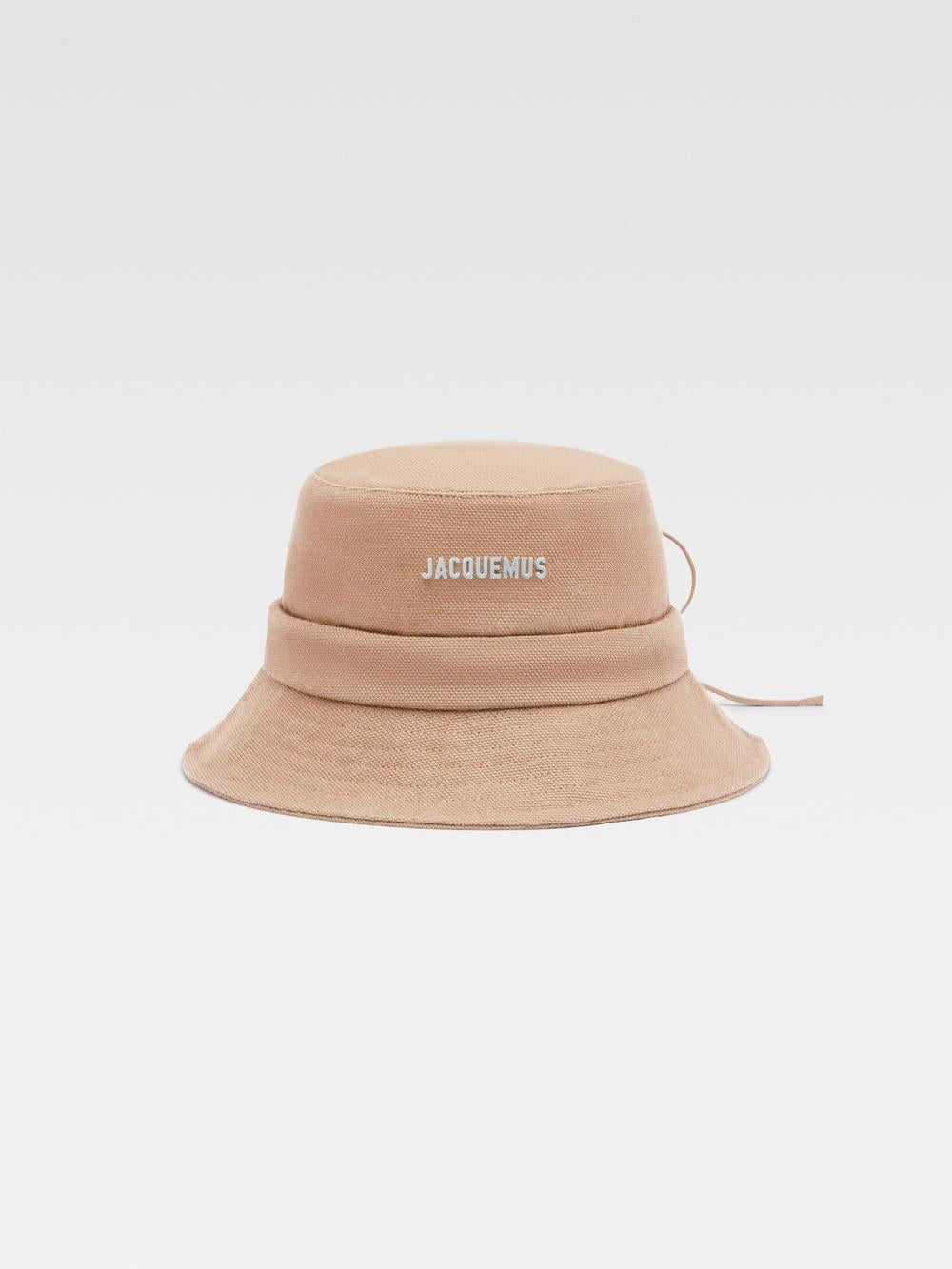 JACQUEMUS Women The Gadjo bucket hat Beige 223AC001-5108-150