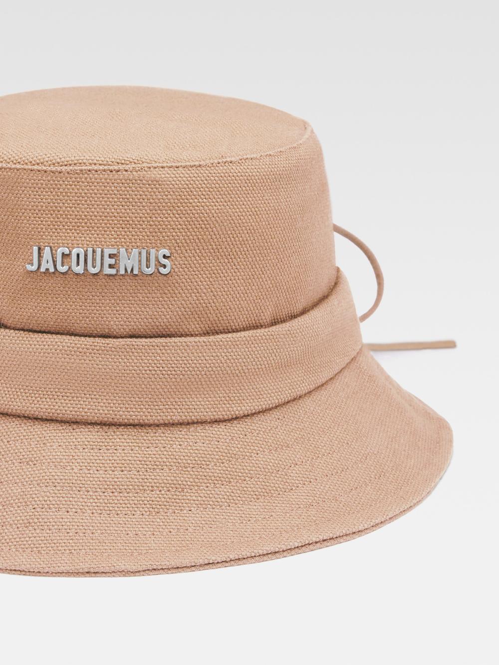 JACQUEMUS Women The Gadjo bucket hat Beige 223AC001-5108-150