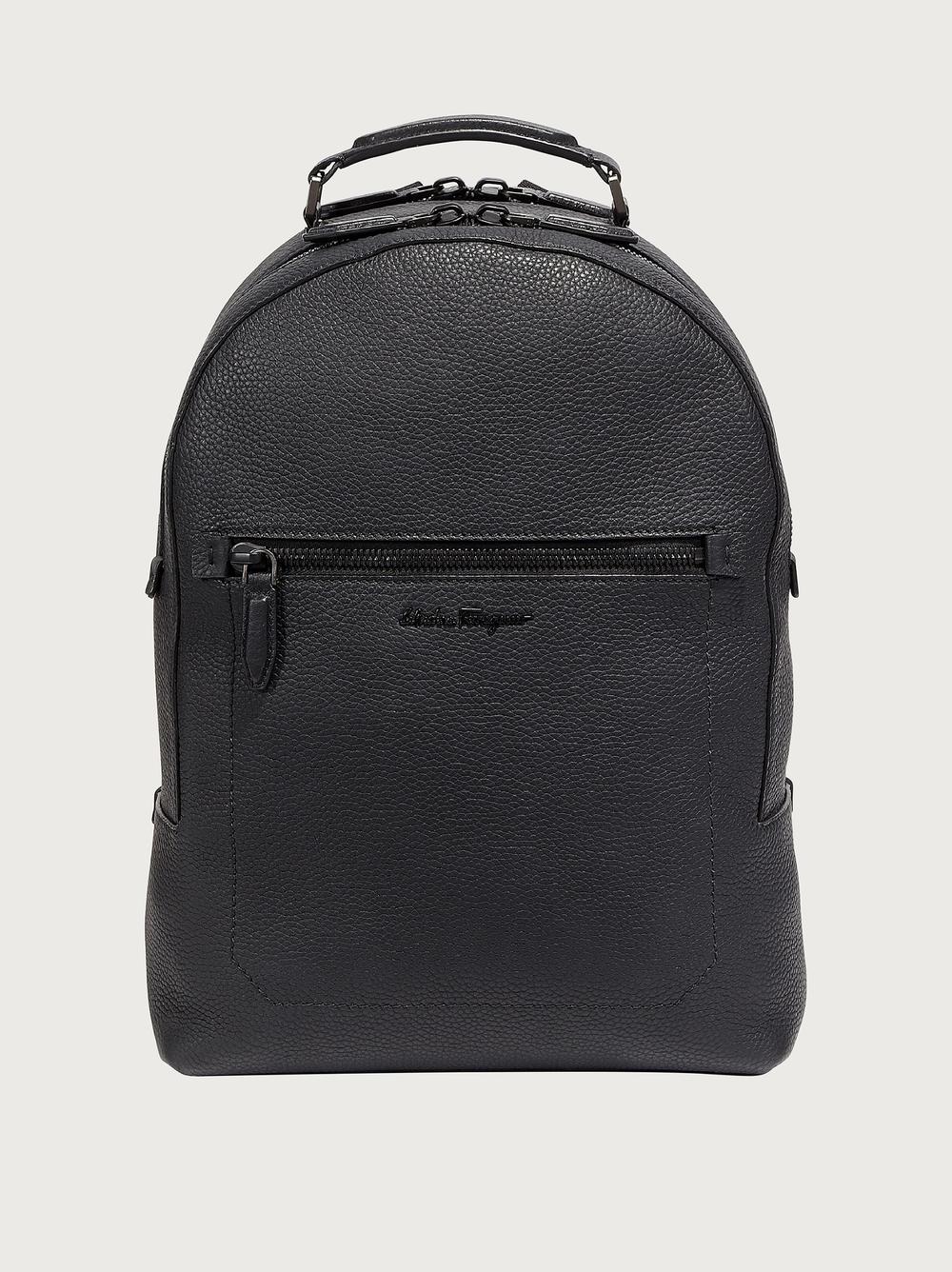 FERRAGAMO Men Backpack Black 240823 684994