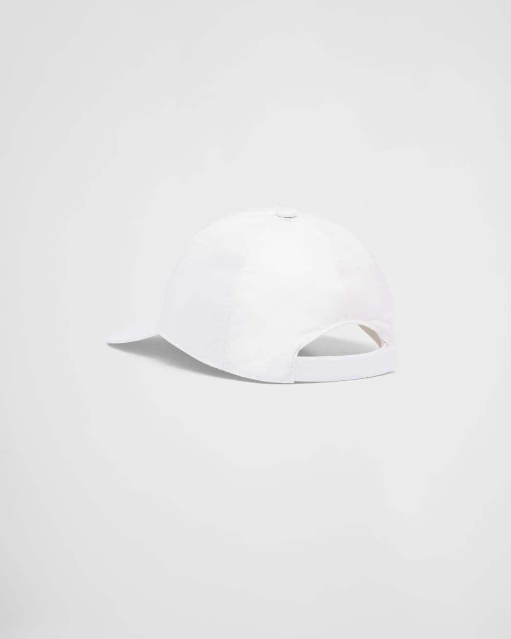 PRADA Men Re-Nylon baseball cap White 2HC274_2DMI_F0009